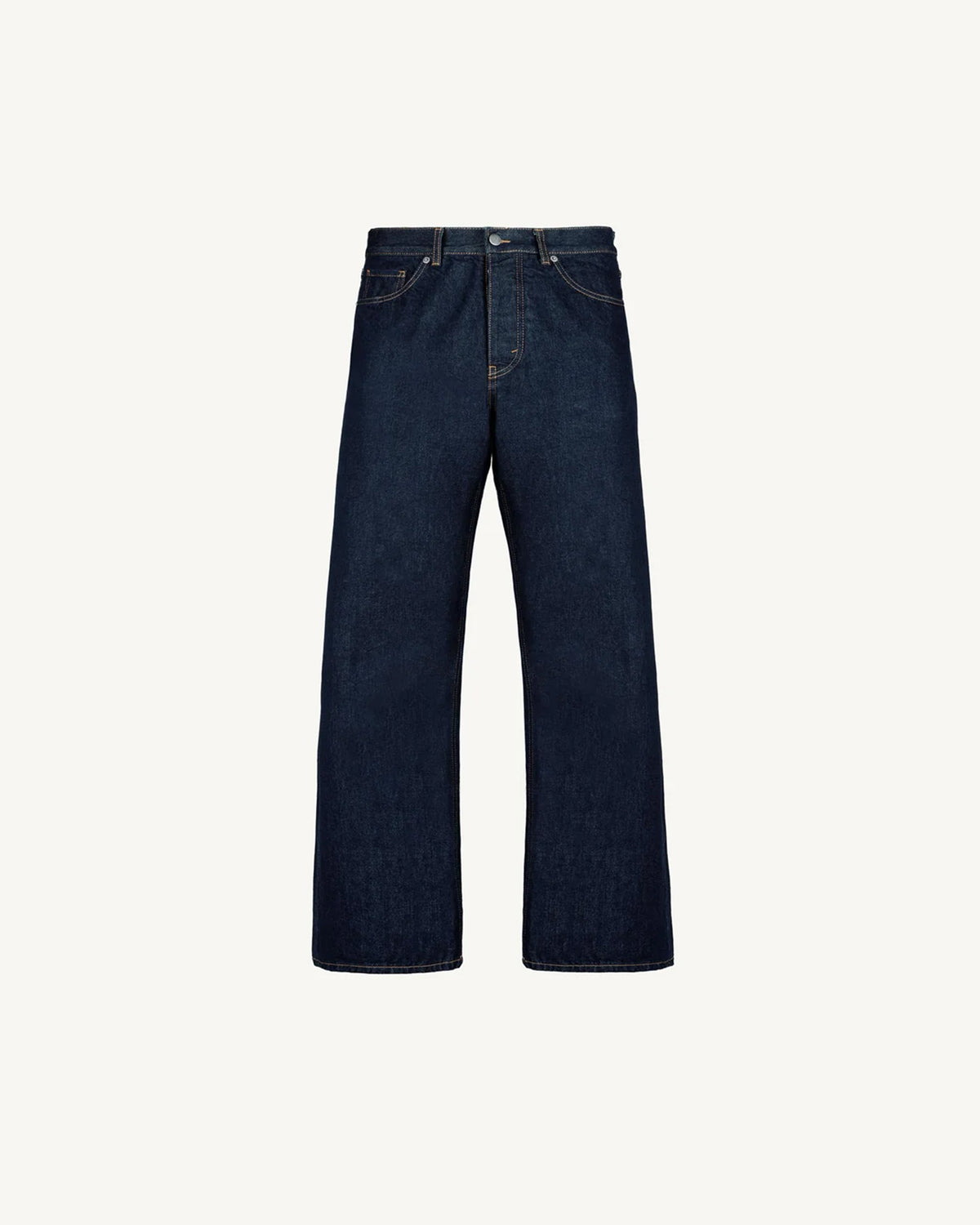 Faded Blue Loose Fit Jeans