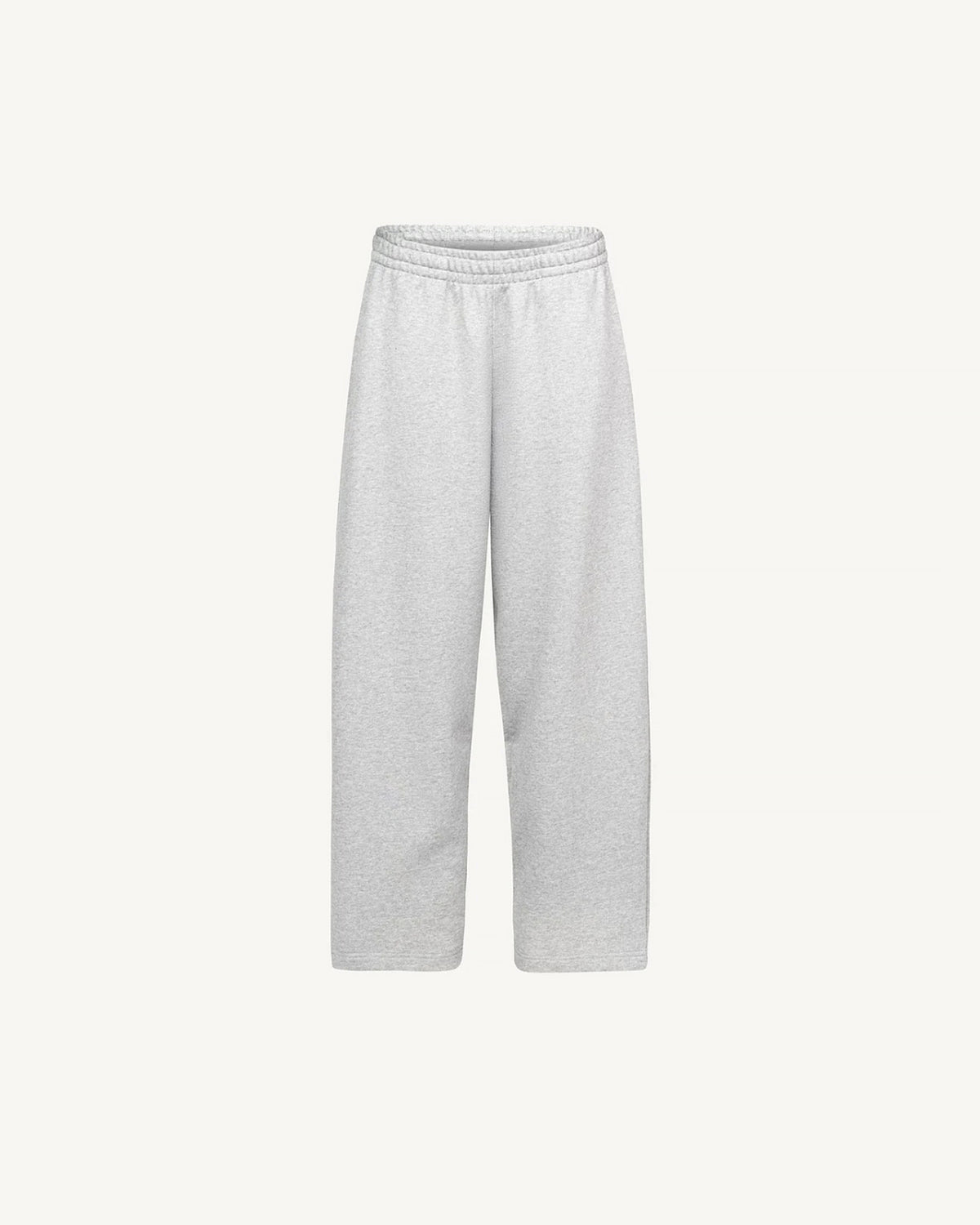 Light Grey Straight Relaxed Sweatpants